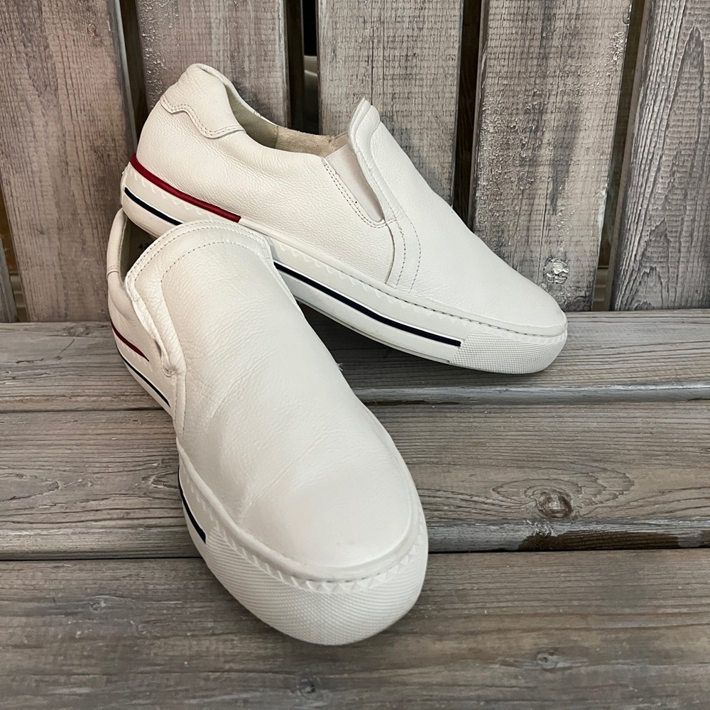 Paul Green White Slip-On men’s Sneakers